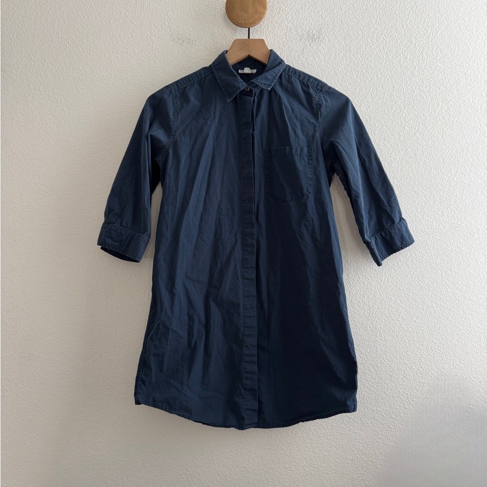 Steven Alan Shirt Dress 3/4 Sleeve *Missing 1 Button*